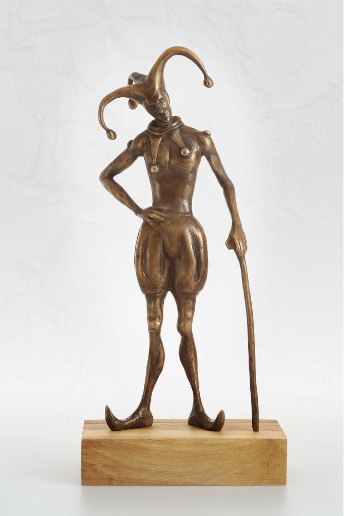Šašek (bronz)